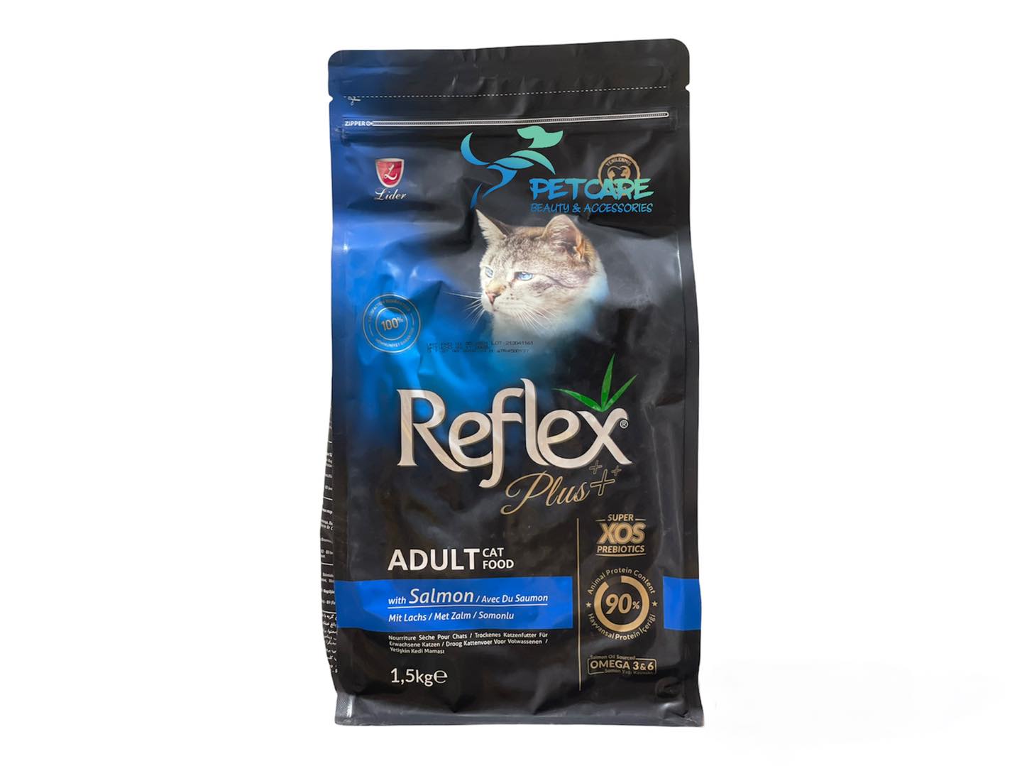 Reflex Plus Adult Vị Cá Hồi Gói 1.5kg